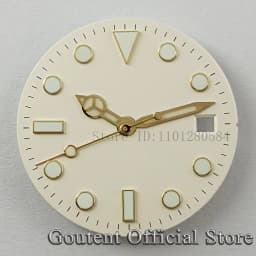 Goutent 28.5mm Sterile Watch Dial Hands For NH35/NH35A ETA2824/2836 Miyota 8205/8215/821A DG2813/3804 Movement Watch Face