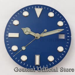 Goutent 28.5mm Sterile Watch Dial Hands For NH35/NH35A ETA2824/2836 Miyota 8205/8215/821A DG2813/3804 Movement Watch Face