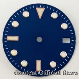 Goutent 28.5mm Sterile Watch Dial Hands For NH35/NH35A ETA2824/2836 Miyota 8205/8215/821A DG2813/3804 Movement Watch Face