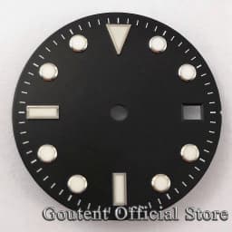 Goutent 28.5mm Sterile Watch Dial Hands For NH35/NH35A ETA2824/2836 Miyota 8205/8215/821A DG2813/3804 Movement Watch Face