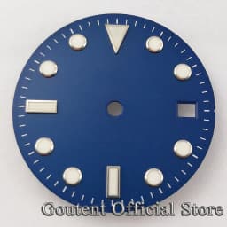 Goutent 28.5mm Sterile Watch Dial Hands For NH35/NH35A ETA2824/2836 Miyota 8205/8215/821A DG2813/3804 Movement Watch Face