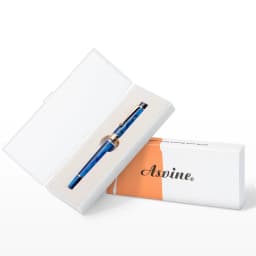Asvine P20 Piston Filling Fountain Pen Acrylic Beautiful Patterns EF/F/M/ Stub Nib with Golden Clip Smooth Writing Gift Pen