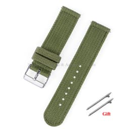 18mm 20mm 22mm 24mm Nylon Canvas Watch Band Woven Soft Belt Universal Bracelet for Men Women Sport Quick Release Wrist Band