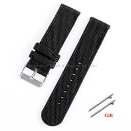18mm 20mm 22mm 24mm Nylon Canvas Watch Band Woven Soft Belt Universal Bracelet for Men Women Sport Quick Release Wrist Band