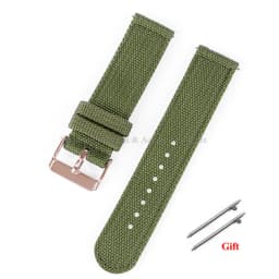 18mm 20mm 22mm 24mm Nylon Canvas Watch Band Woven Soft Belt Universal Bracelet for Men Women Sport Quick Release Wrist Band