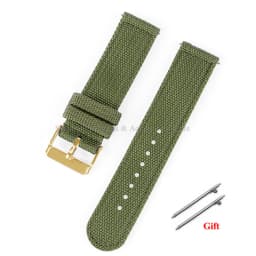 18mm 20mm 22mm 24mm Nylon Canvas Watch Band Woven Soft Belt Universal Bracelet for Men Women Sport Quick Release Wrist Band