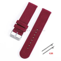 18mm 20mm 22mm 24mm Nylon Canvas Watch Band Woven Soft Belt Universal Bracelet for Men Women Sport Quick Release Wrist Band