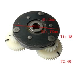 AKM 95RX Motor Clutch Assembly with Nylon Gear Set Spare Part for Aikema Helical Geared Hub Motor Replacement V1 and V2