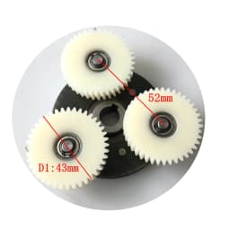 AKM 95RX Motor Clutch Assembly with Nylon Gear Set Spare Part for Aikema Helical Geared Hub Motor Replacement V1 and V2