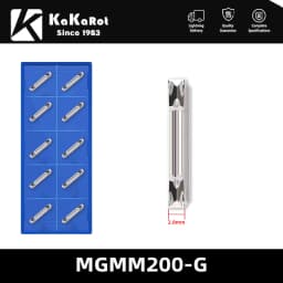 Kakarot Aluminum Insert MGMN150-G MGMN200-G MGMN250-G MGMN300-M MGMN400-M MGNMN500-M Turning Tools For Grooving Insert CNC Lathe