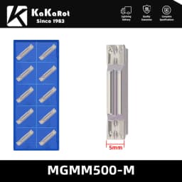 Kakarot Aluminum Insert MGMN150-G MGMN200-G MGMN250-G MGMN300-M MGMN400-M MGNMN500-M Turning Tools For Grooving Insert CNC Lathe