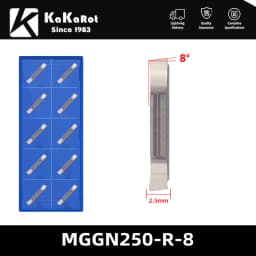 Kakarot Aluminum Insert MGMN150-G MGMN200-G MGMN250-G MGMN300-M MGMN400-M MGNMN500-M Turning Tools For Grooving Insert CNC Lathe