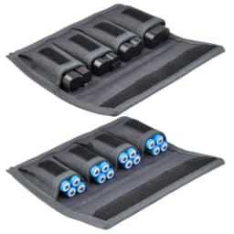 Battery Holder Case, Camera Battery Storage Bag for Canon LP-E6 Nikon EN-EL15 Sony NP-FW50 NP-F550 AA AAA Battery