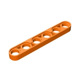 Gobricks 10pcs MOC Assembles Particles 32063 28570 High-Tech Beam 1 x 6 Liftarm Thin Building Blocks Educational Tech Parts Toys