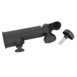 Golf Push Trolley Umbrella Holder Plastic Stand Pull Bike Cart Black Universal