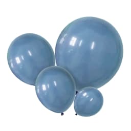 5/10/12/18inch Dusty Blue Balloons Retro Matte Haze Gray Baby Blue Balloons for Birthday Wedding Party Baptism Baby Shower Decor