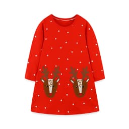 Jumping Meters 2-8T Hot Selling Children's School Dresses With Pockets Pen Embroidery Long Sleeve Autumn Kids Preppy Style Dress