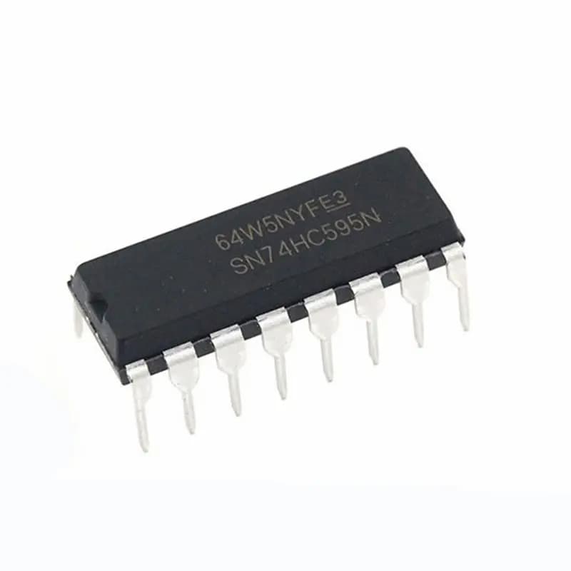 10PCS SN74HC595N DIP16 SN74HC595 DIP 74HC595N 74HC595 New and Original IC 8BIT SHIFT REGISTERS WITH 3 STATE OUTPUT REGISTERS