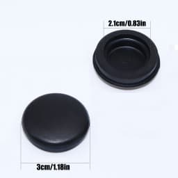 1X Windshield Arm Cap For Kia Picanto Morning Eko Taxi Suria Front Wiper Nut Cover Bolt Anti-rust Protector Car Replacement Part