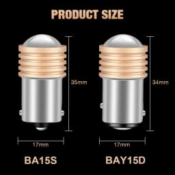 2pcs P21W Led 1156 BA15S 1157 BAY15D P21 5W R5W R10W Bulb 9SMD 3030 Car Turn Signal Lights Reverse Lamp 12V White Red Yellow