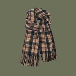 New Imitation Cashmere Women Scarf Winter Preppy Style Vintage Plaid Scarve Pashmina Mujer Foulard Blanket Wrap Shawl Pareo