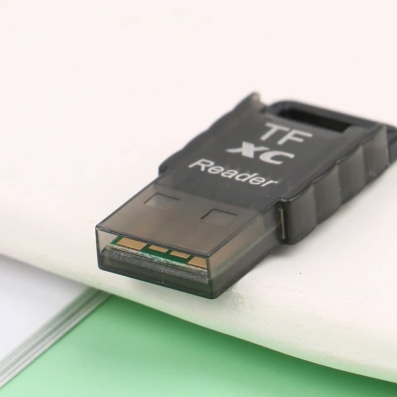 Send Random USB 2.0 Card Reader Micro SD TF Memory Cardreader Adapter For Computer