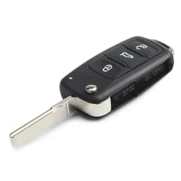 KEYYOU For VW polo passat b5 Tiguan Golf for VW for Volkswagen Seat Skoda 2/3 buttons Car key 5K0837202AD Key Flip key Shell