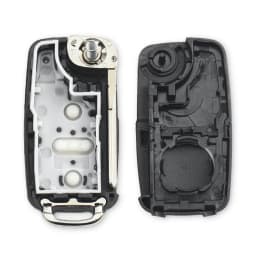 KEYYOU For VW polo passat b5 Tiguan Golf for VW for Volkswagen Seat Skoda 2/3 buttons Car key 5K0837202AD Key Flip key Shell