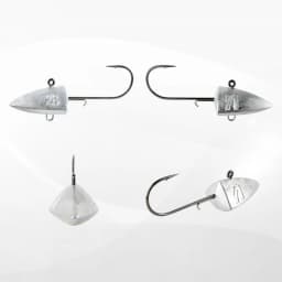 Noeby Dart Jighead Fish Hooks 7g 10g 28g Worm Fishing Lure Hook High Quality Artificial Bait for Bass Fishing Tackle Hook