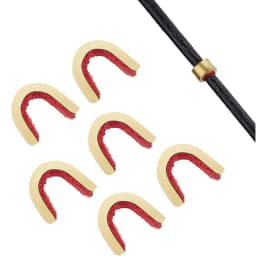 Archery Bow String Nocking Points Pliers Strings Knock Set T Square Ruler with Plier Brass Nocks Point for Bow Tuning Kit Bowst