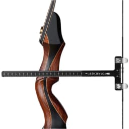 Archery Bow String Nocking Points Pliers Strings Knock Set T Square Ruler with Plier Brass Nocks Point for Bow Tuning Kit Bowst