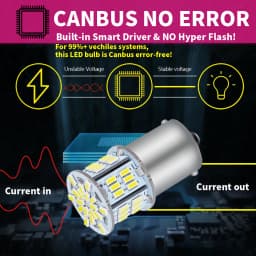 2pcs LED Reverse Light Bulb Lamp P21W BA15S Canbus For VW Passat B5 B5.5 B6 Golf MK3 MK4 MK5 MK6 3 4 5 6 Polo 6n 6r 9n Touran