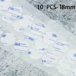 100/10PCS Seal Wax Stamp Stickers Self Adhesive Double Sided Round Circle Discs For Wax Sealing Stamp Candle Wick Making