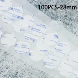 100/10PCS Seal Wax Stamp Stickers Self Adhesive Double Sided Round Circle Discs For Wax Sealing Stamp Candle Wick Making