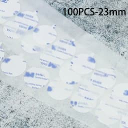 100/10PCS Seal Wax Stamp Stickers Self Adhesive Double Sided Round Circle Discs For Wax Sealing Stamp Candle Wick Making