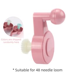 Sentro Knitting Machine Original Parts/Accessories Replacement Crank/Handle, Tensioner, Red and White Hanging Needle, Counter