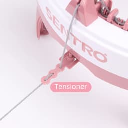 Sentro Knitting Machine Original Parts/Accessories Replacement Crank/Handle, Tensioner, Red and White Hanging Needle, Counter