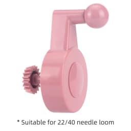 Sentro Knitting Machine Original Parts/Accessories Replacement Crank/Handle, Tensioner, Red and White Hanging Needle, Counter