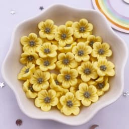 50Pcs 14mm Resin 3D Colorful Morning Glory Flower Gems Flatback Figurines Scrapbook Wedding Applique Home Decor Crafts OL708