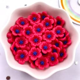 50Pcs 14mm Resin 3D Colorful Morning Glory Flower Gems Flatback Figurines Scrapbook Wedding Applique Home Decor Crafts OL708