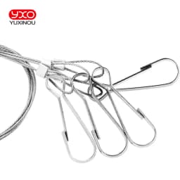 Light Suspension Kit Stainless Steel Hang Rope Hook Galvanized Steel Cable Hanging Lights Grow Light Fixtures 10/15kg 22/33lbs