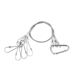 Light Suspension Kit Stainless Steel Hang Rope Hook Galvanized Steel Cable Hanging Lights Grow Light Fixtures 10/15kg 22/33lbs