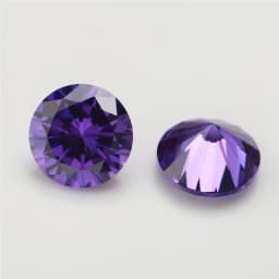 100pcs 3.25mm-12mm Round Loose Cubic Zirconia Stone 5A CZ Stones Synthetic Gems Zircon For Jewelry Making