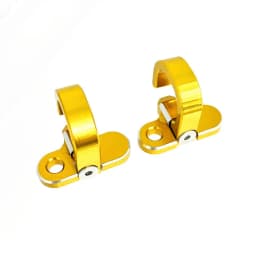 2X Rear Brake Line Hose Cable Guide Clamp For DRZ400E/S DR2Z400SM DRZ250