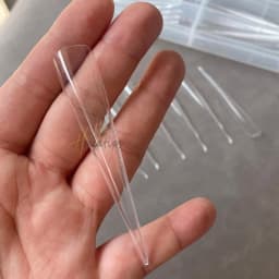 5Xl Extreme Long Stiletto Nails Full Cover Nails Artificial Acrylic False Nail Tips Press on Manicure Tool Accessories