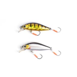 1pcs 4.5cm 3.g Fishing Lure Quality Mini Minnow Lure 3D Eyes Plastic Hard Bait Pesca Artificial Wobblers Crankbait Fishing Baait