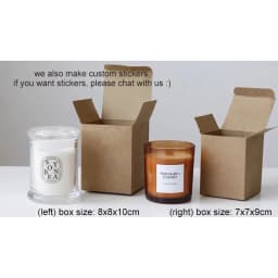 Kraft Paper Box Candle Lipstick Perfume Cosmetics Cake Candy Gift Packaging Wedding Birthday Party Favor DIY Biscuit Baking DIY