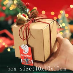 Kraft Paper Box Candle Lipstick Perfume Cosmetics Cake Candy Gift Packaging Wedding Birthday Party Favor DIY Biscuit Baking DIY
