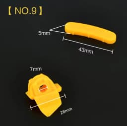 Tyre Changer Tire Machine Parts Tireless Bird Head Pad Wheel Protection Pad Plastic Protective Gasket Pad Bird Head Protection