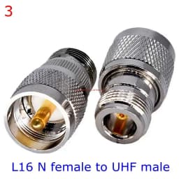 1Pcs UHF SO239 PL259 SO-239 PL-259 Male Female To N Type Male Female Straight Connector UHF To N Male Female RF Brass Copper